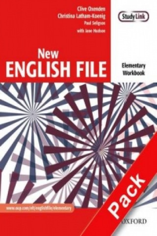 Книга New English File: Elementary: Workbook with MultiROM Pack Clive Oxenden
