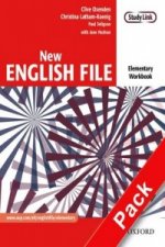 Carte New English File: Elementary: Workbook with MultiROM Pack Clive Oxenden