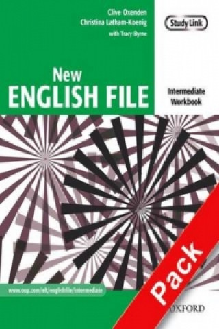 Könyv New English File: Intermediate: Workbook with MultiROM Pack Paul Seligson