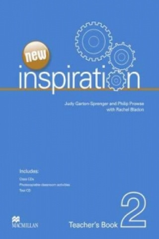 Könyv New Edition Inspiration Level 2 Teacher's Book & Test CD & Class Audio CD Pack Helena Gomm