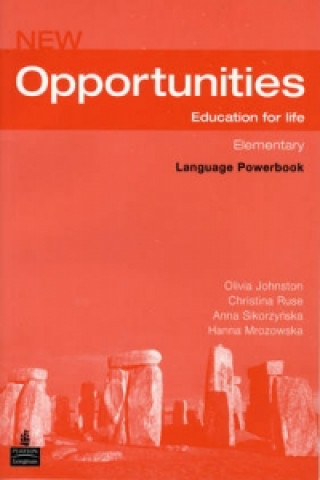 Carte Opportunities Global Elementary Language Powerbook Pack Anna Sikorzynska