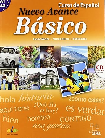 Książka Nuevo Avance Basico Student Book + CD  A1+A2 Concha Moreno