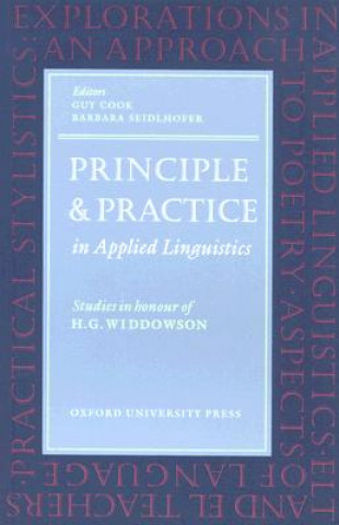 Kniha Principle and Practice in Applied Linguistics Guy Cook