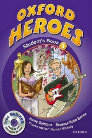 Könyv Oxford Heroes 3: Student's Book and MultiROM Pack Jenny Quintana