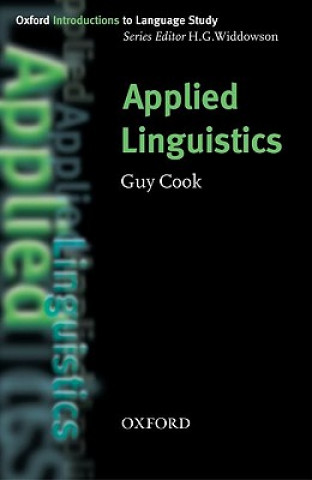 Knjiga Applied Linguistics Guy Cook