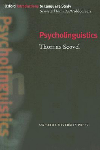 Kniha Psycholinguistics Thomas Scovel