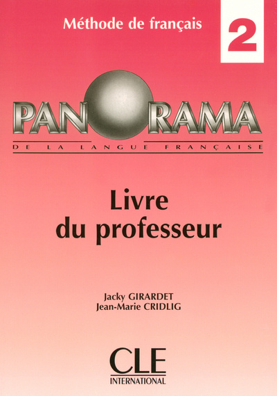 Kniha Panorama de la langue francaise Jean-Marie Cridlig