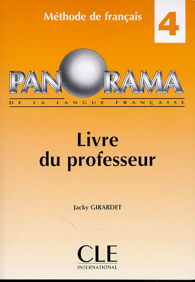 Book Panorama 4 guide pédagogique Jacky Girardet