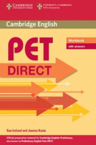 Книга PET Direct Workbook with answers Sue Ireland