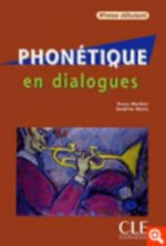 Könyv PHONETIQUE EN DIALOGUES NIVEAU DEBUTANT + CD AUDIO Sandrine Wachs