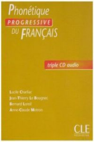 Carte PHONETIQUE PROGRESSIVE DU FRANCAIS: NIVEAU DEBUTANT - CD AUDIO collegium