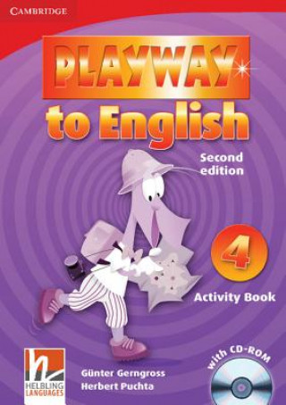 Könyv Playway to English Level 4 Activity Book with CD-ROM Gunter Gerngross