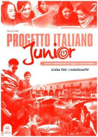 Könyv PROGETTO ITALIANO JUNIOR 2 GUIDA Telis Marin