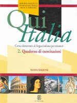 Könyv QUI ITALIA 2. Quaderno di esercitazioni Marina Falcinelli