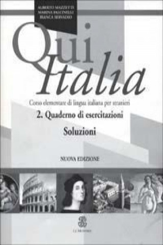 Könyv QUI ITALIA Soluzioni Alberto Mazzetti