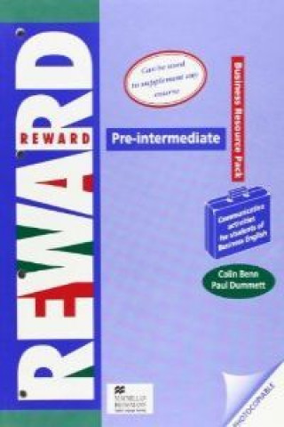 Könyv Reward Pre-Int Bus Res Pack Colin Benn