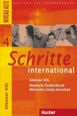 Carte Schritte international 4 Glossar XXL Deutsch-Tschechisch 