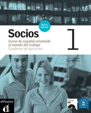 Книга Socios 1 Nueva Edición Cuaderno de ejercicios + CD Corpas Jaime