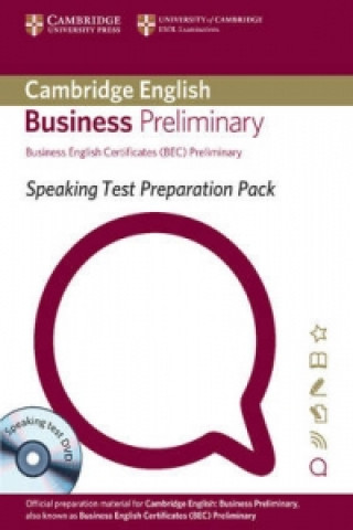 Carte Speaking Test Preparation Pack for BEC Preliminary Paperback with DVD University of Cambridge ESOL Examinations