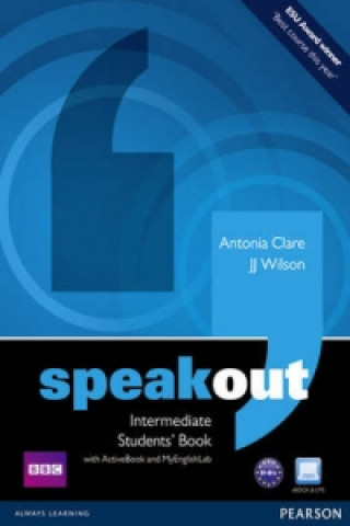 Kniha Speakout Intermediate Students' Book with DVD/active Book and MyLab Pack Antonia Clare