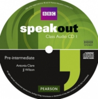 Аудио Speakout Pre-Intermediate Class CD (x3) Antonia Clare