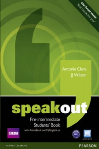 Kniha Speakout Pre-Intermediate Students' Book with DVD/Active book and MyLab Pack Antonia Clare