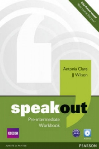 Книга Speakout Pre Intermediate Workbook no Key and Audio CD Pack Antonia Clare