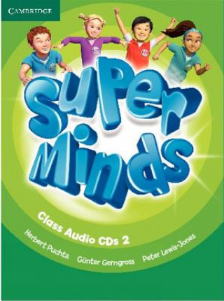 Audio Super Minds Level 2 Class Audio CDs (3) Herbert Puchta