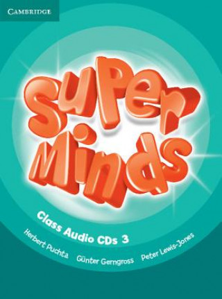 Audio Super Minds Level 3 Class Audio CDs (3) Herbert Puchta