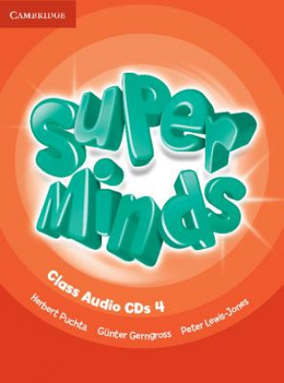 Аудио Super Minds Level 4 Class Audio CDs (4) Herbert Puchta