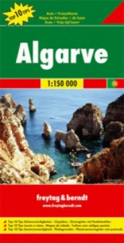 Carte AK 9801 Algarve 1:150 000 