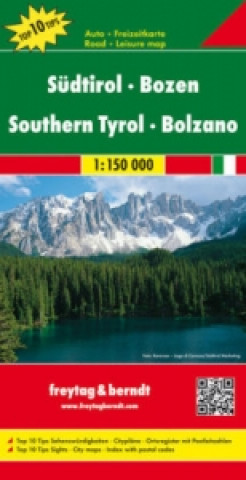 Nyomtatványok AK 0611 Jižní Tyrolsko - Bolzáno 1:150 000 