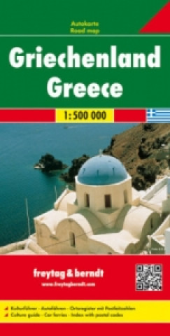 Kniha ŘECKO/GREECE 1:500 000 