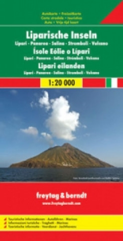 Nyomtatványok Automapa Liparské ostrovy 1:20 000 
