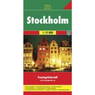 Kniha PL 92 Stockholm 1:15 000 
