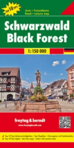 Nyomtatványok DEU 3 Schwarzwald 1:150 000 