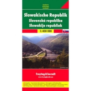 Carte SLOVENSKÁ REPUBLIKA  1:400 000 