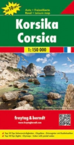Nyomtatványok Automapa Korsika 1:150 000 