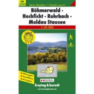 Tiskovina 5262 Böhmerwald-Hochficht-Rohrbach 1:35 000 