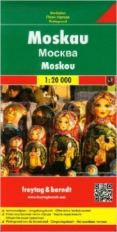 Tiskovina Moskva 1:20 000 