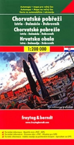 Materiale tipărite Automapa Chorvatské pobřeží 1:200 000 