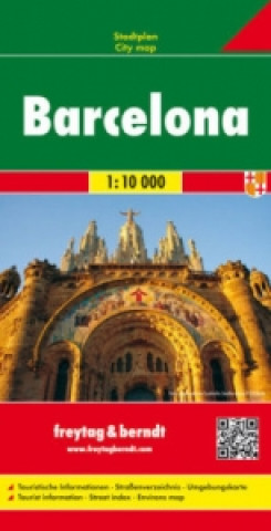 Tiskovina Barcelona 1:10 000 