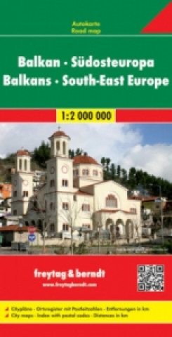 Tiskovina Automapa Balkán-JV Evropa 1:2 000 000 