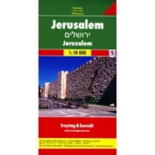 Könyv PL 506 Jeruzalém 1:10 000 