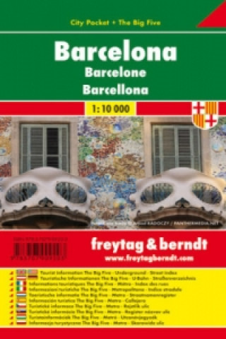 Materiale tipărite Barcelona City Pocket + the Big Five Waterproof 1:10 000 