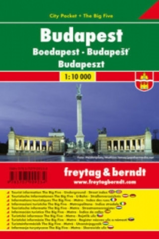 Tiskovina Budapest City Pocket + the Big Five Waterproof 1:10 000 