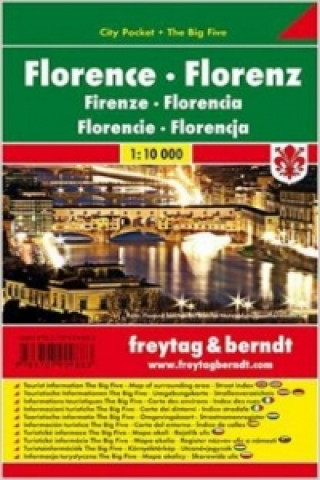 Nyomtatványok Florence City Pocket + the Big Five Waterproof 1:10 000 
