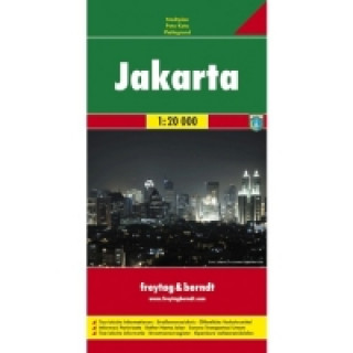 Tiskovina Jakarta, mapa 1:20 000 
