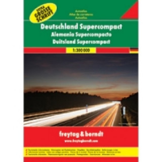 Nyomtatványok DSCAA SP Německo autoatlas superkompakt 1:300 000 