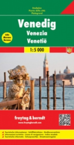 Drucksachen Benátky Venedig Venice 1:5 000 